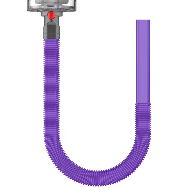 Purple Sealegend dryer lint vacuum attachment hose